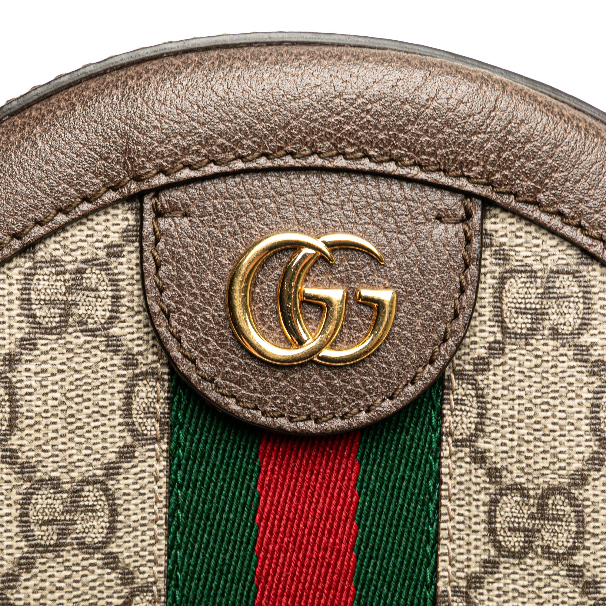 Mini GG Supreme Round Ophidia Crossbody