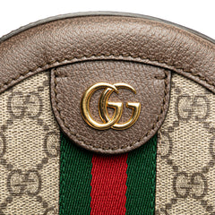 Mini GG Supreme Round Ophidia Crossbody