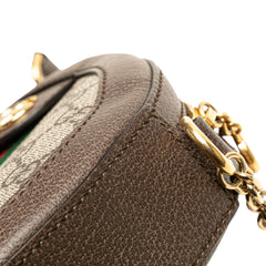 Mini GG Supreme Round Ophidia Crossbody