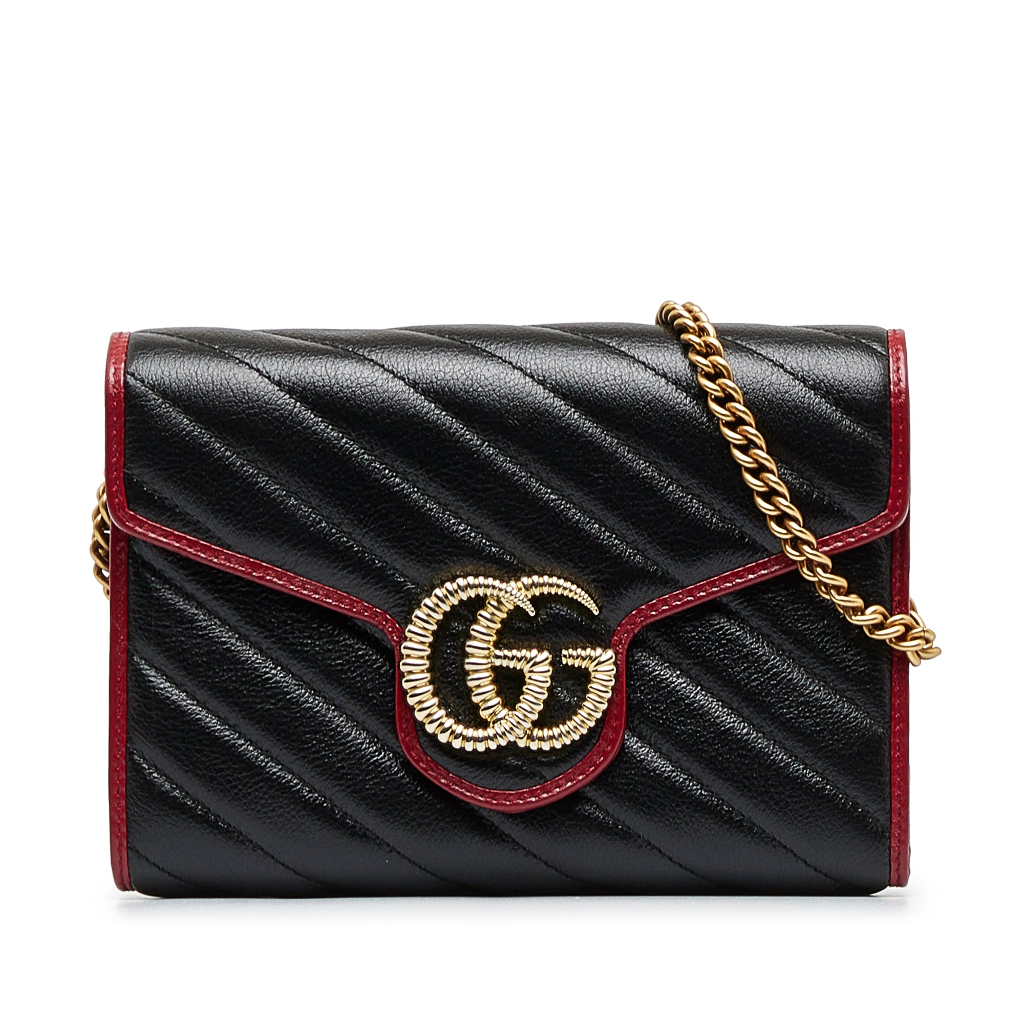 GG Marmont Torchon Wallet on Chain_0