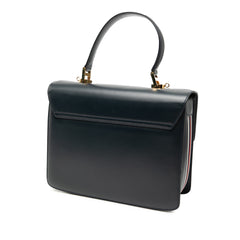 Calfskin Turnlock Sideline Handbag