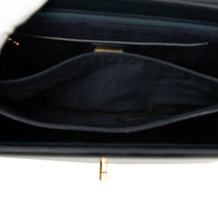 Calfskin Turnlock Sideline Handbag