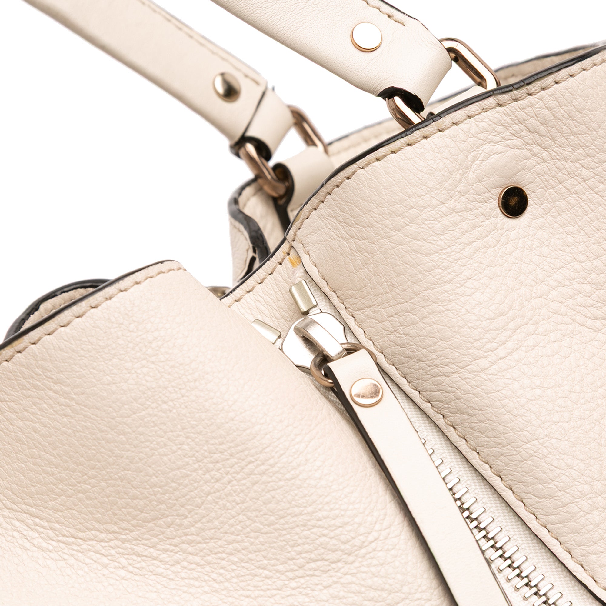 Medium Leather and House Check Canvas Maidstone Satchel