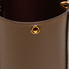 Classic Grain Calfskin Maple Tote