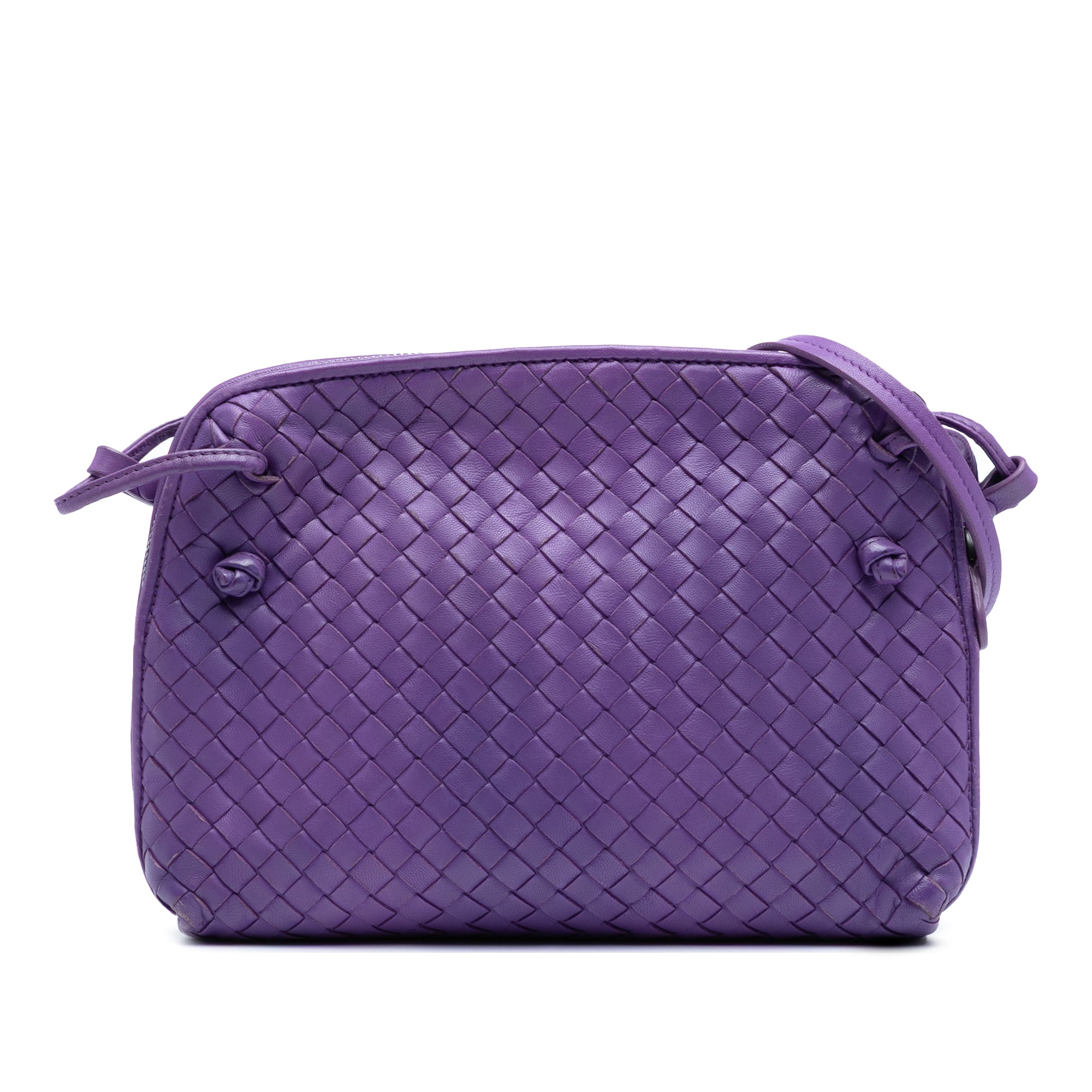 Nappa Intrecciato Nodini Crossbody
