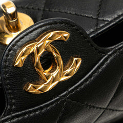 CC Quilted Lambskin Crossbody