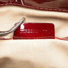 Nova Check Coated Canvas Hearts Pilgrim Satchel