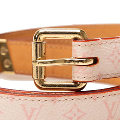 X Murakami Monogram Cherry Blossom Centuire Belt