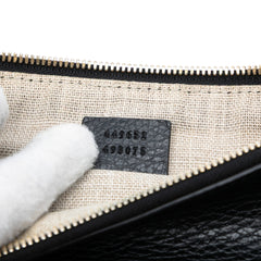 Calfskin Bamboo Clutch