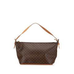 Macadam Coated Canvas Shoulder Bag