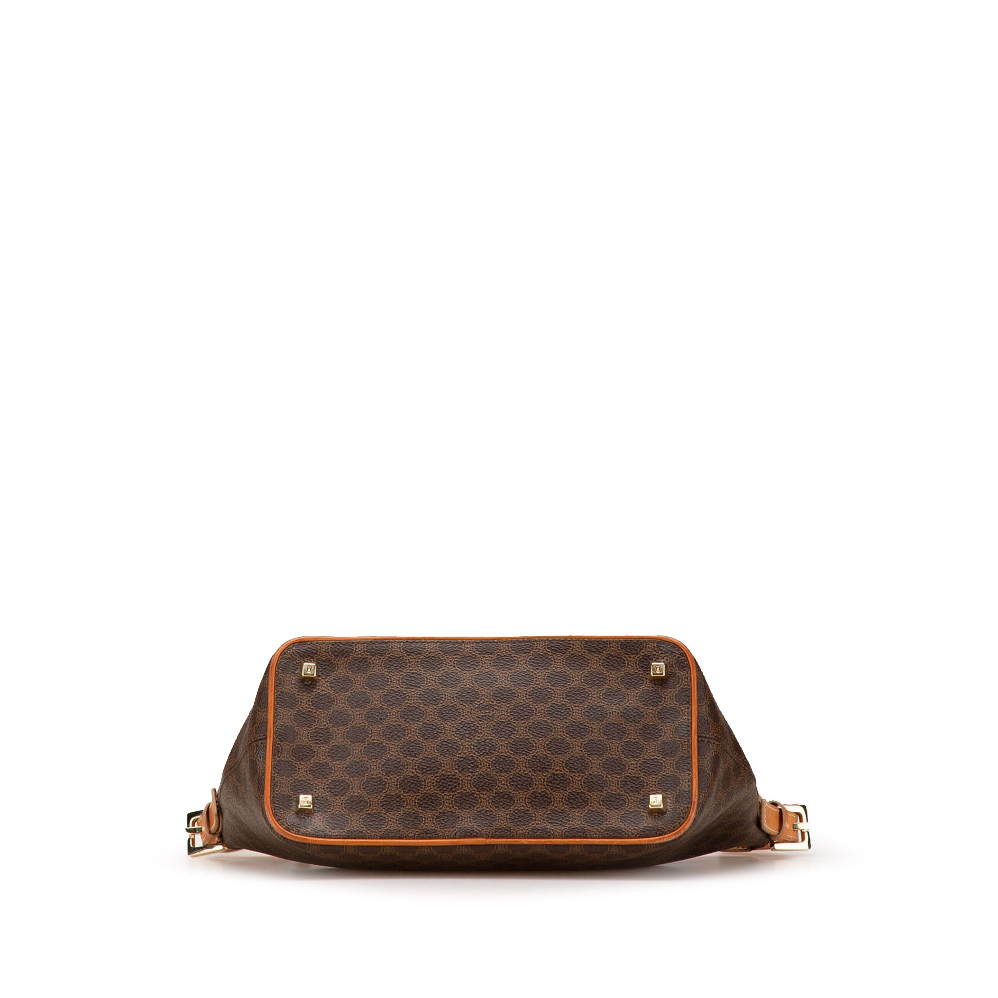 Macadam Coated Canvas Shoulder Bag