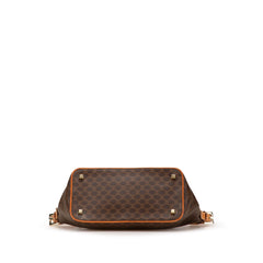Macadam Coated Canvas Shoulder Bag