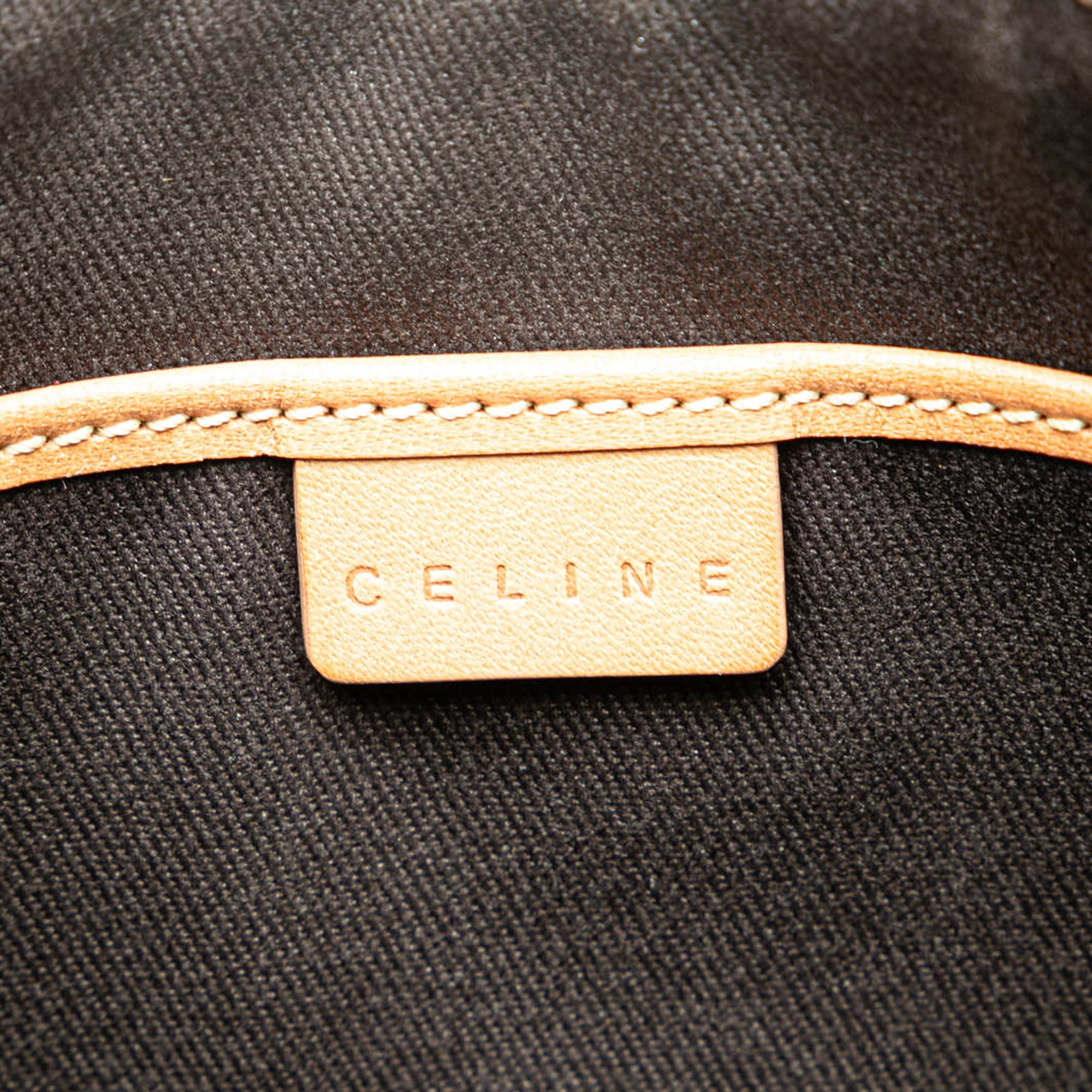 Macadam Coated Canvas Shoulder Bag