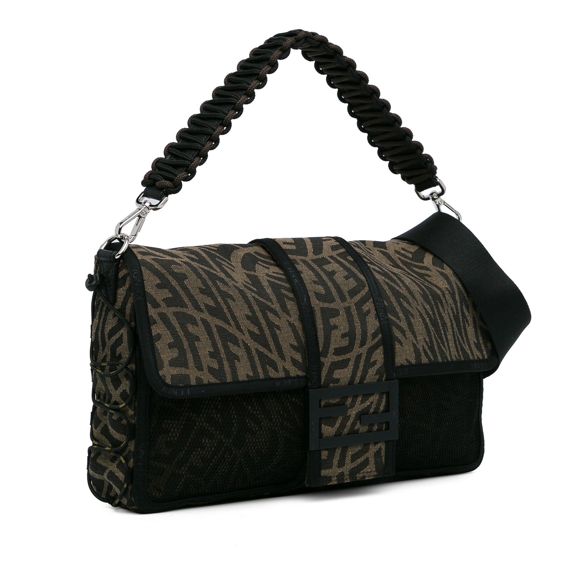 Large Zucca Vertigo Mesh Baguette Satchel_1