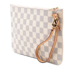 Damier Azur Neverfull MM Pouch