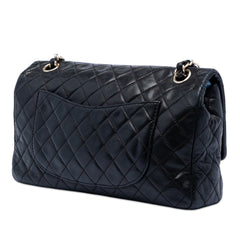 Medium Classic Lambskin Valentines Heart Charms Single Flap