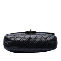 Medium Classic Lambskin Valentines Heart Charms Single Flap