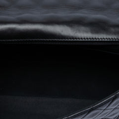 Medium Classic Lambskin Valentines Heart Charms Single Flap