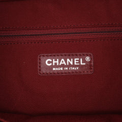 Large Calfskin Coco Eyelets Shopping Tote