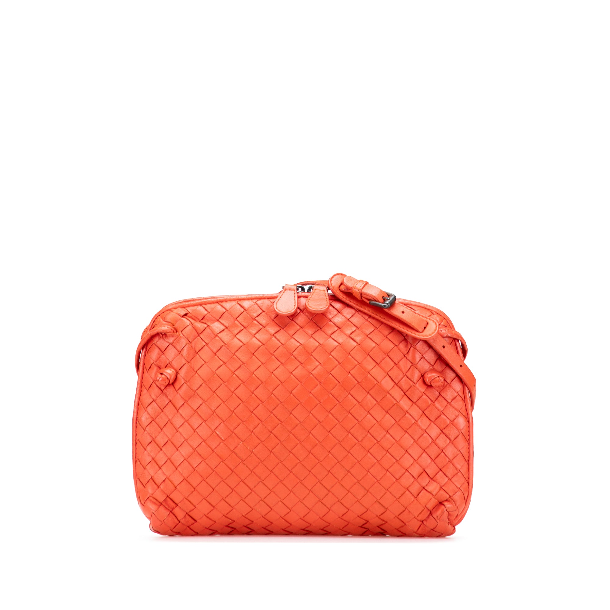 Medium Nappa Intrecciato Nodini Crossbody