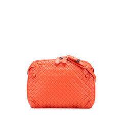 Medium Nappa Intrecciato Nodini Crossbody