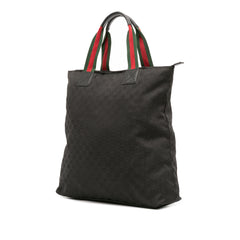 GG Canvas Web Tote