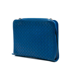 Nappa Intrecciato Zip Around Wallet On Chain