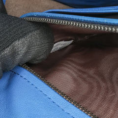 Nappa Intrecciato Zip Around Wallet On Chain