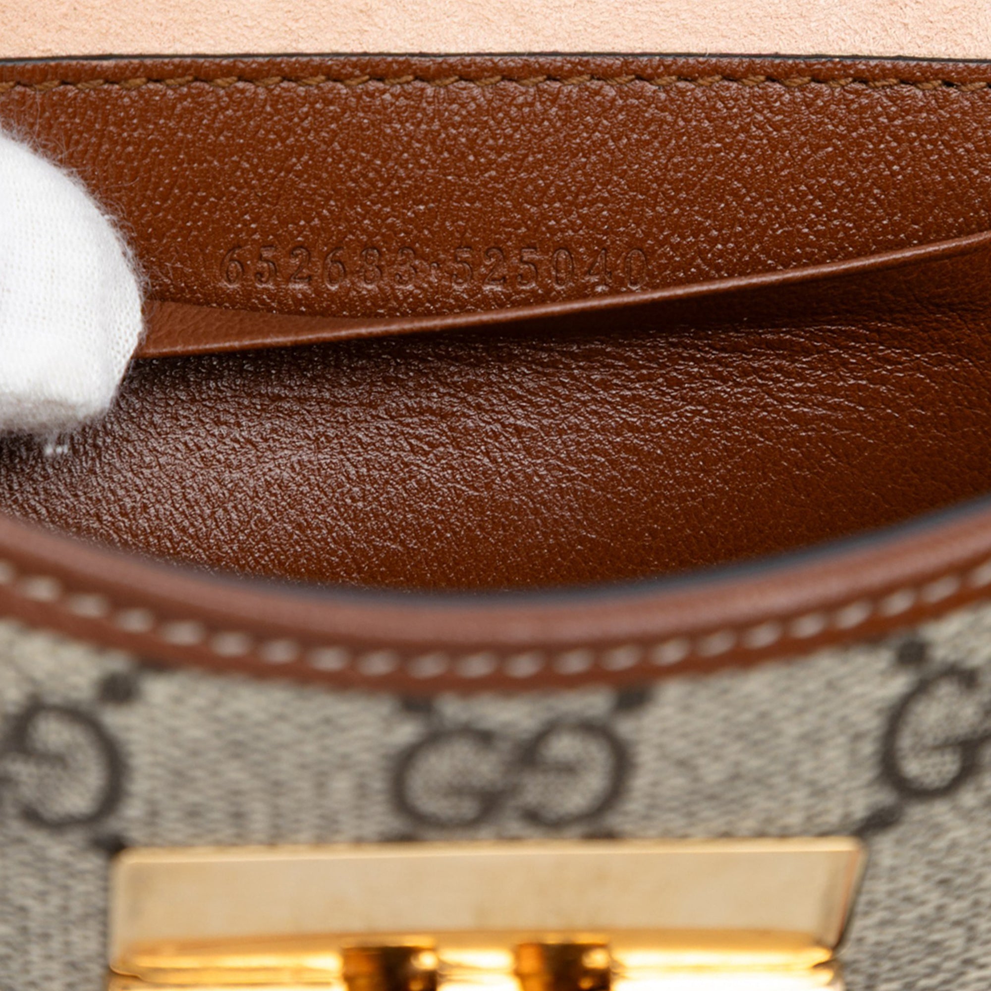 Mini GG Supreme Padlock Satchel