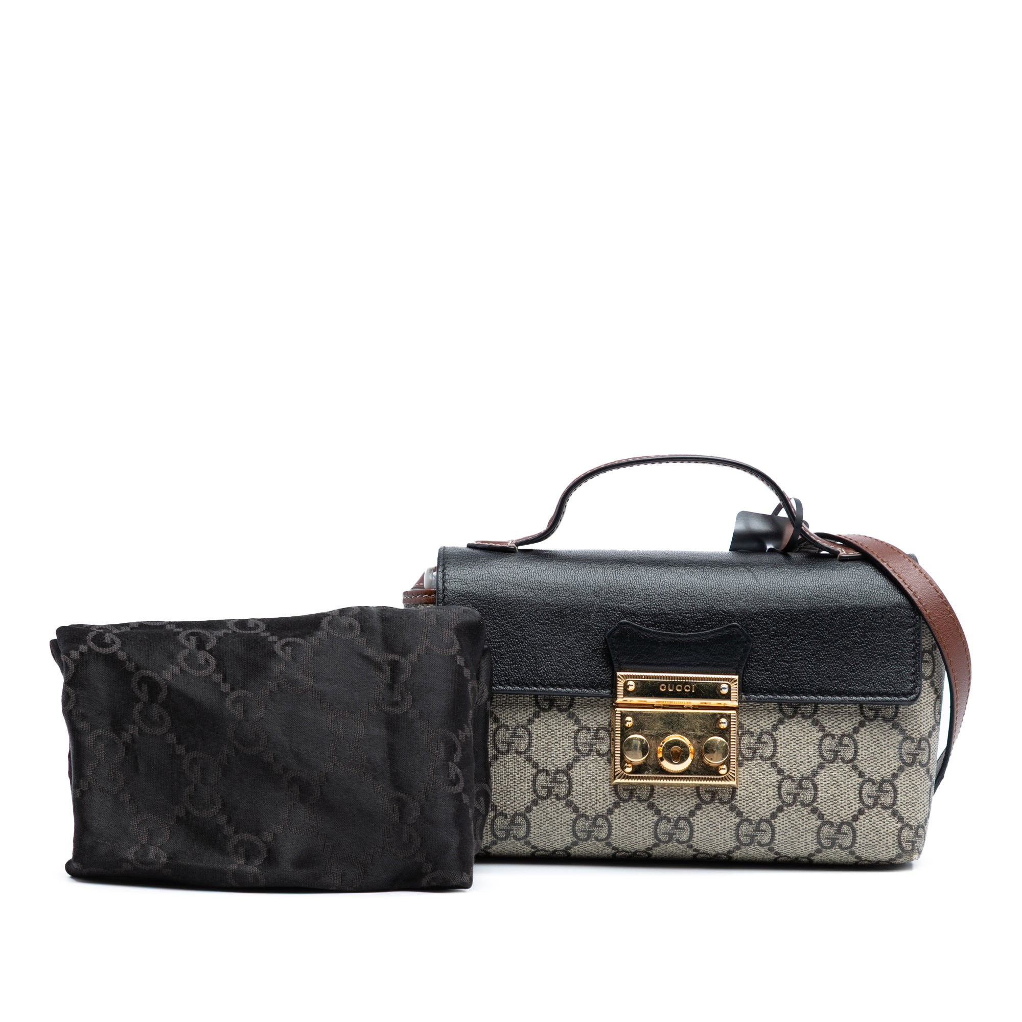 Mini GG Supreme Padlock Satchel