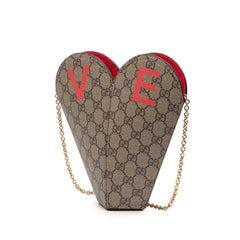 Valentines Day GG Supreme Love Heart Bag