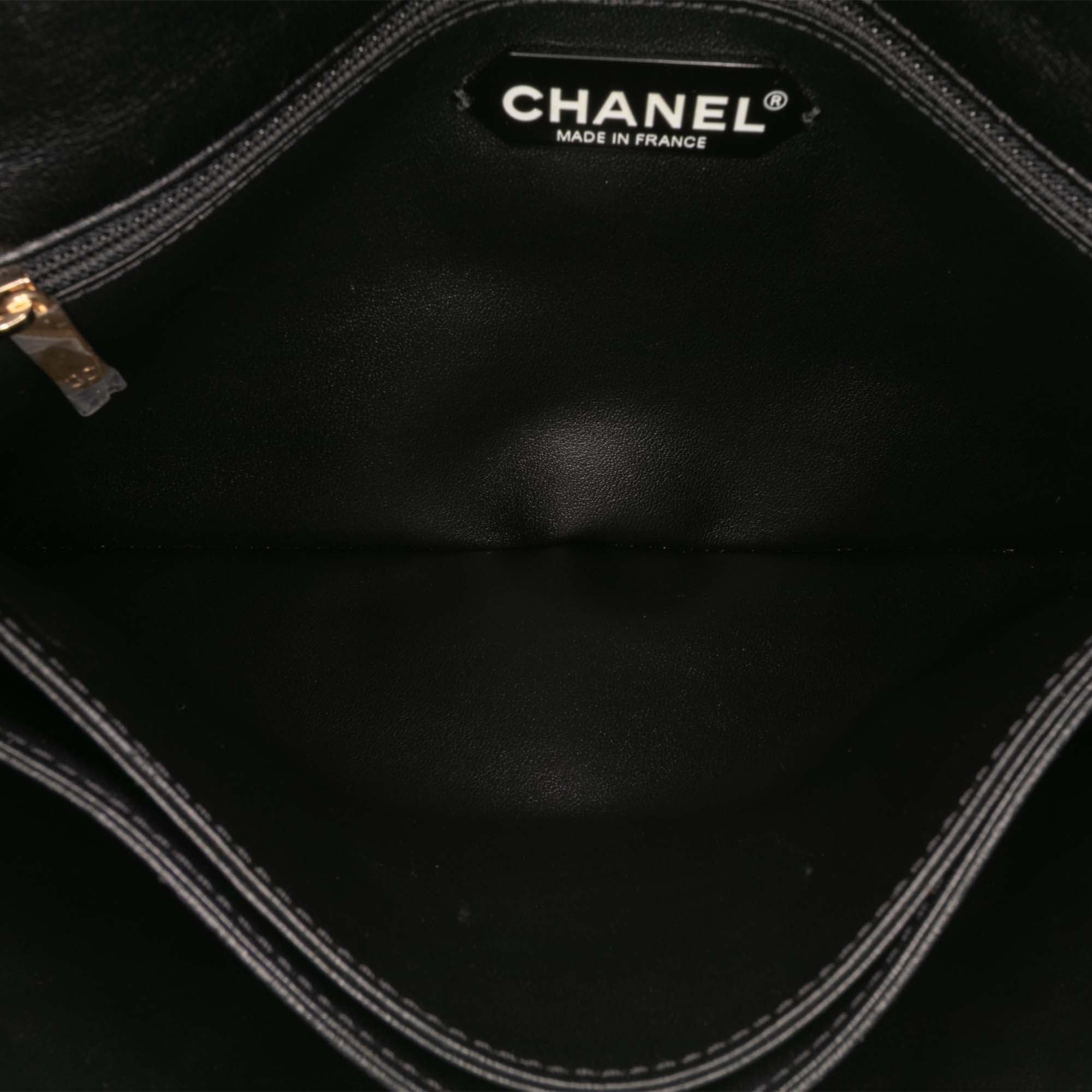 Quilted Lambskin Pagoda Accordion Flap