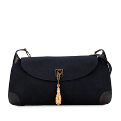 GG Canvas Tiger Charm Crossbody