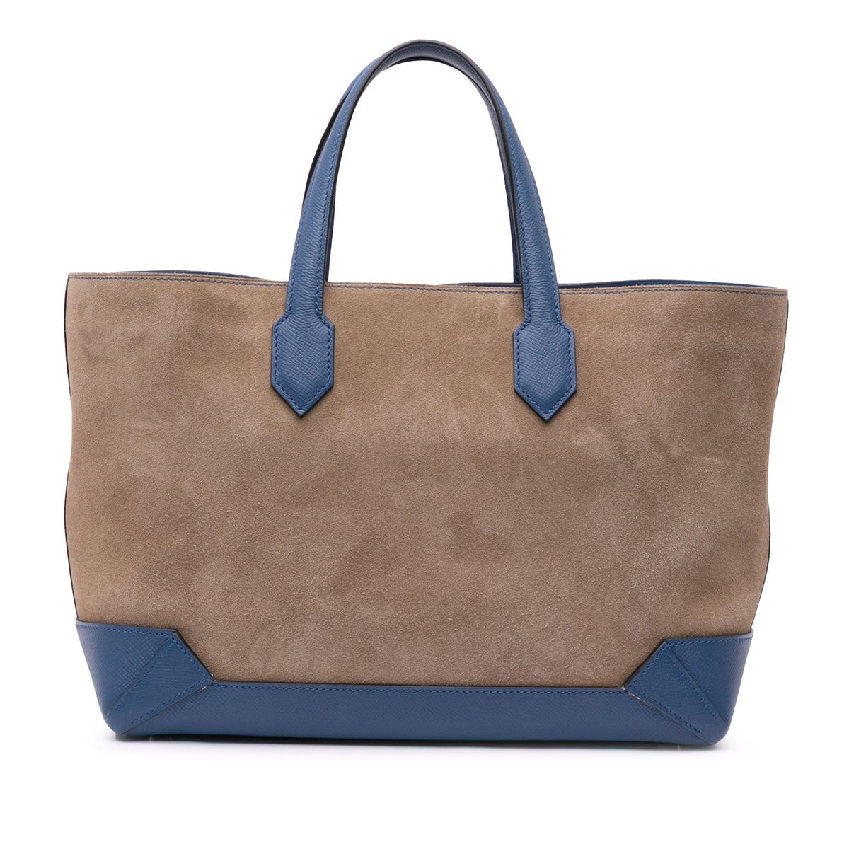 Doblis Suede and Epsom Maxibox Cabas 30