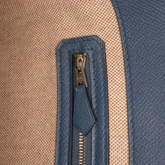 Doblis Suede and Epsom Maxibox Cabas 30