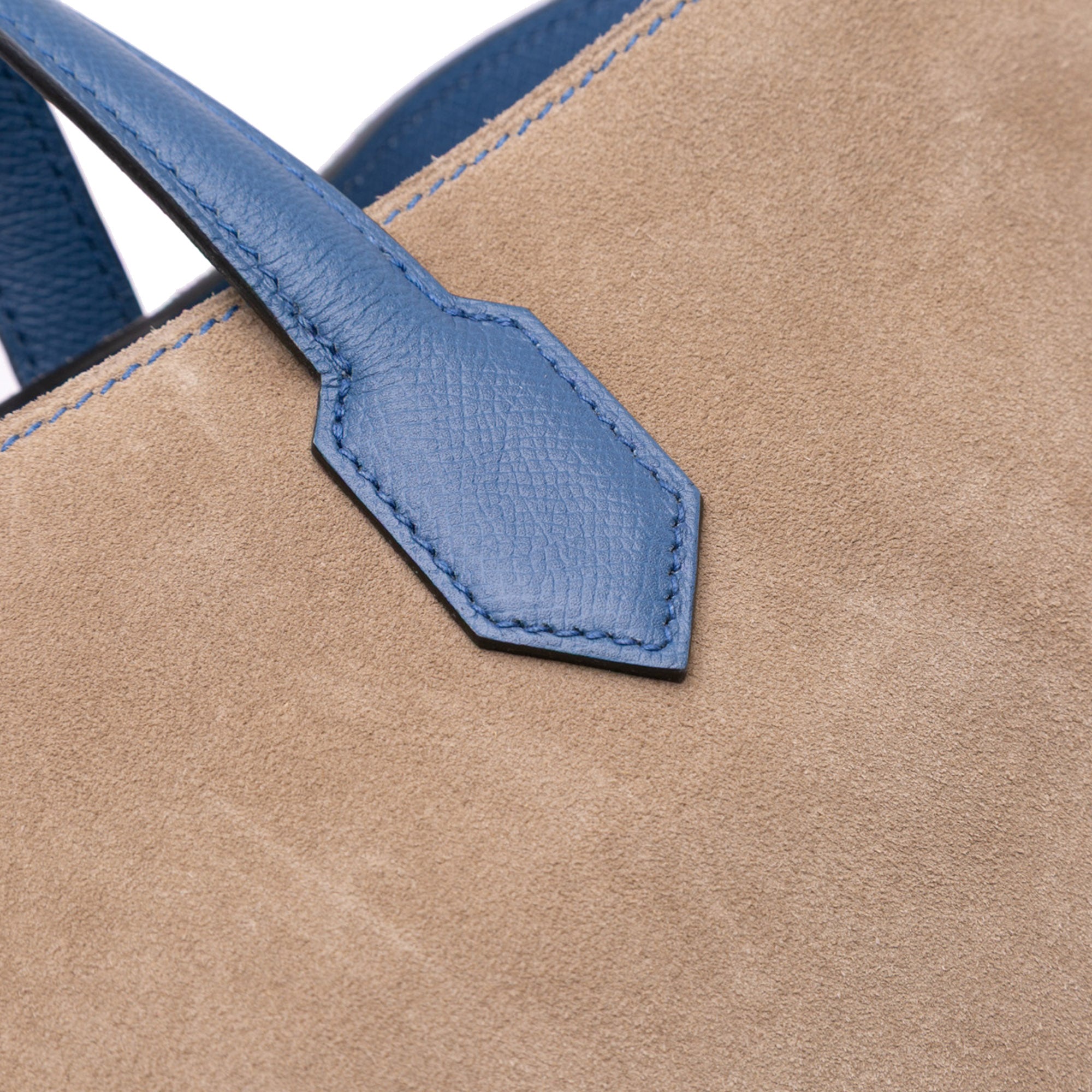 Doblis Suede and Epsom Maxibox Cabas 30