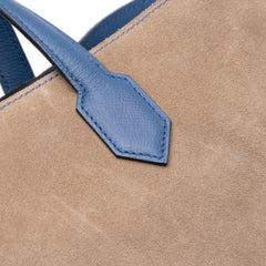 Doblis Suede and Epsom Maxibox Cabas 30