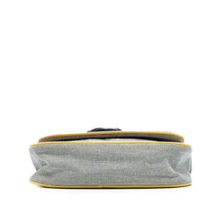 Canvas CC Camellia No. 5 Shoulder Bag