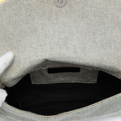 Canvas CC Camellia No. 5 Shoulder Bag