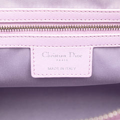 Small Cannage Dior Soft Zipped Shopping Tote