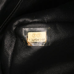 CC Quilted Lambskin Double Flap