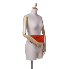 Box Calf Kelly Longue Wallet