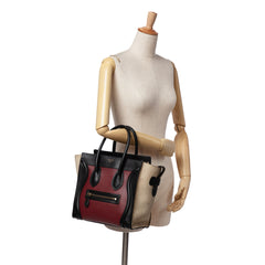 Micro Tricolor Luggage Tote
