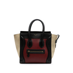 Micro Tricolor Luggage Tote