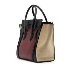 Micro Tricolor Luggage Tote
