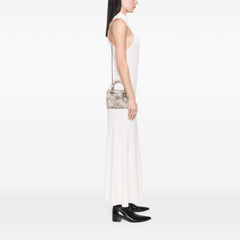 Mini Satin Floral Crystal Lady Dior