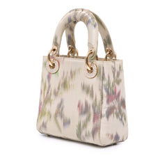 Mini Satin Floral Crystal Lady Dior