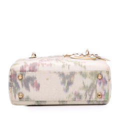 Mini Satin Floral Crystal Lady Dior