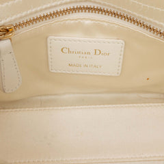 Mini Satin Floral Crystal Lady Dior
