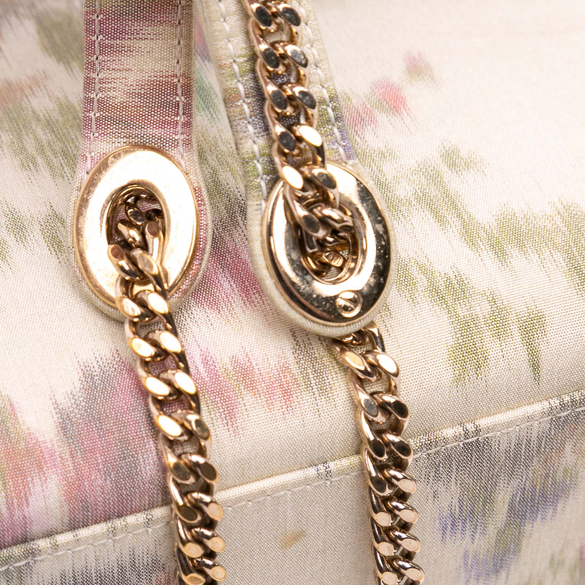 Mini Satin Floral Crystal Lady Dior